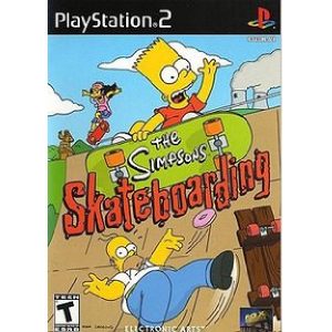 PS2 IGRA THE SIMPSONS SKATEBOARDING