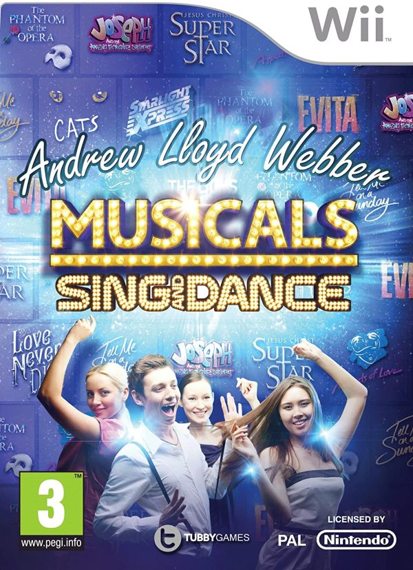 ANDREW LLOYD WEBBER MUSICALS SING AND DANCE