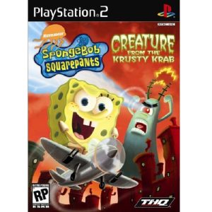 PS2 IGRA SPONGEBOB SQUAREPANTS CREATURE FROM THE KRUSTY KRAB