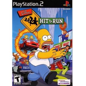 PS2 IGRA THE SIMPSONS HIT & RUN